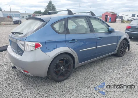 2008 Subaru Impreza Outback Sport from USA, damaged, VIN JF1GH63658H825514